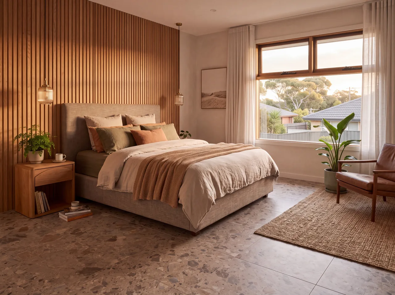 Strata 612 Matt, Earth · Bedroom
