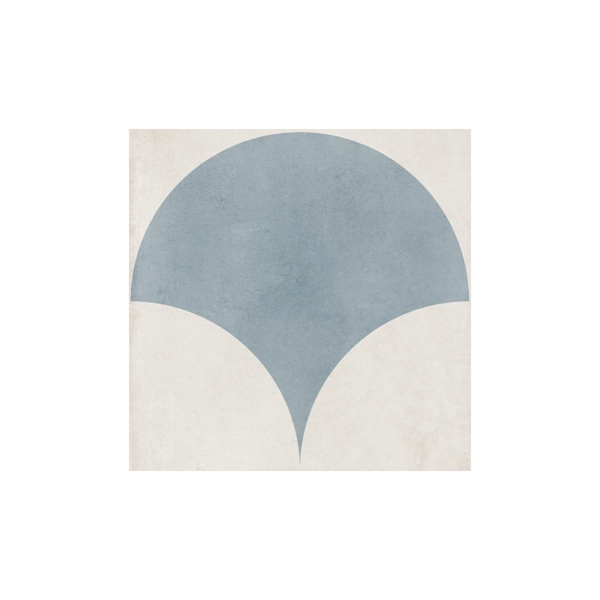 Corinaldo 20 Decor Blue Large matt porcelain tile