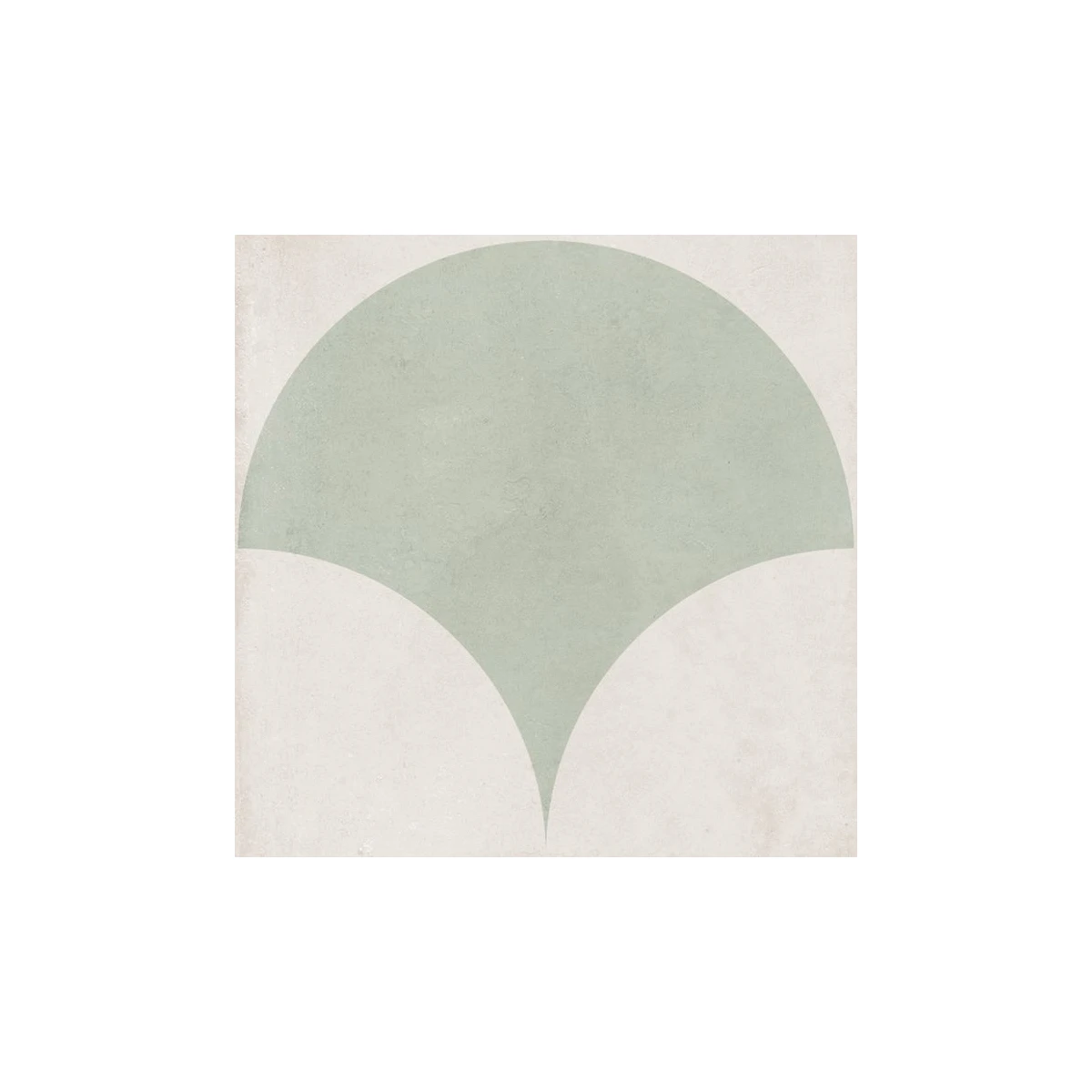Corinaldo 20 Decor Sage Large matt porcelain tile