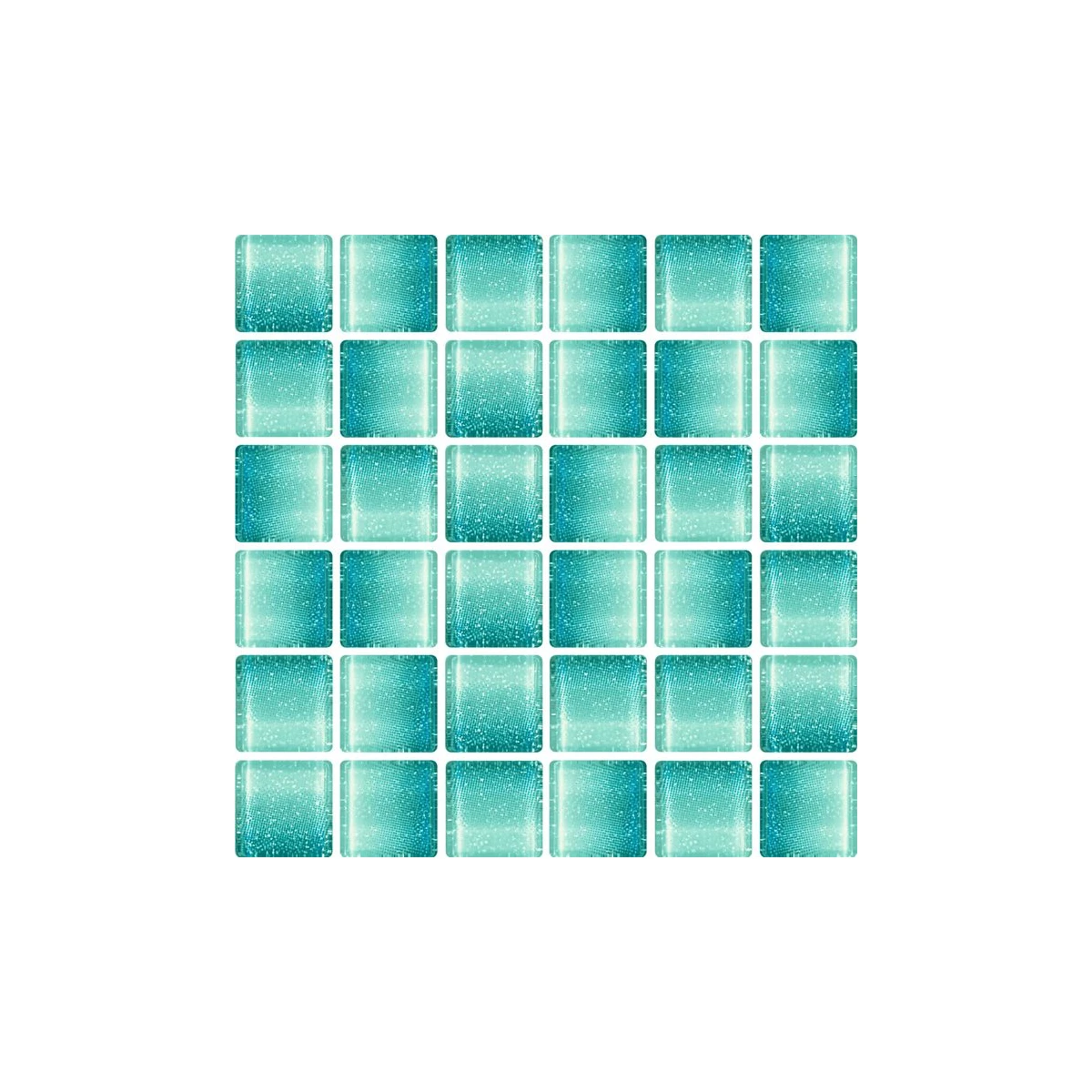 Auronzo 20 Fusion Teal Glass glass tile