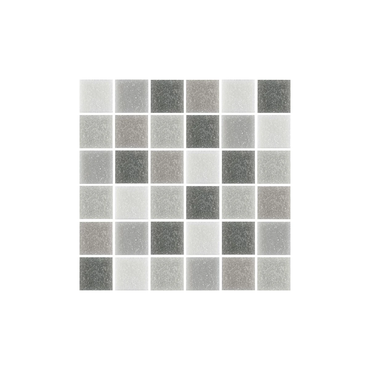 Auronzo 20 Gemstone Silver Grey Glass