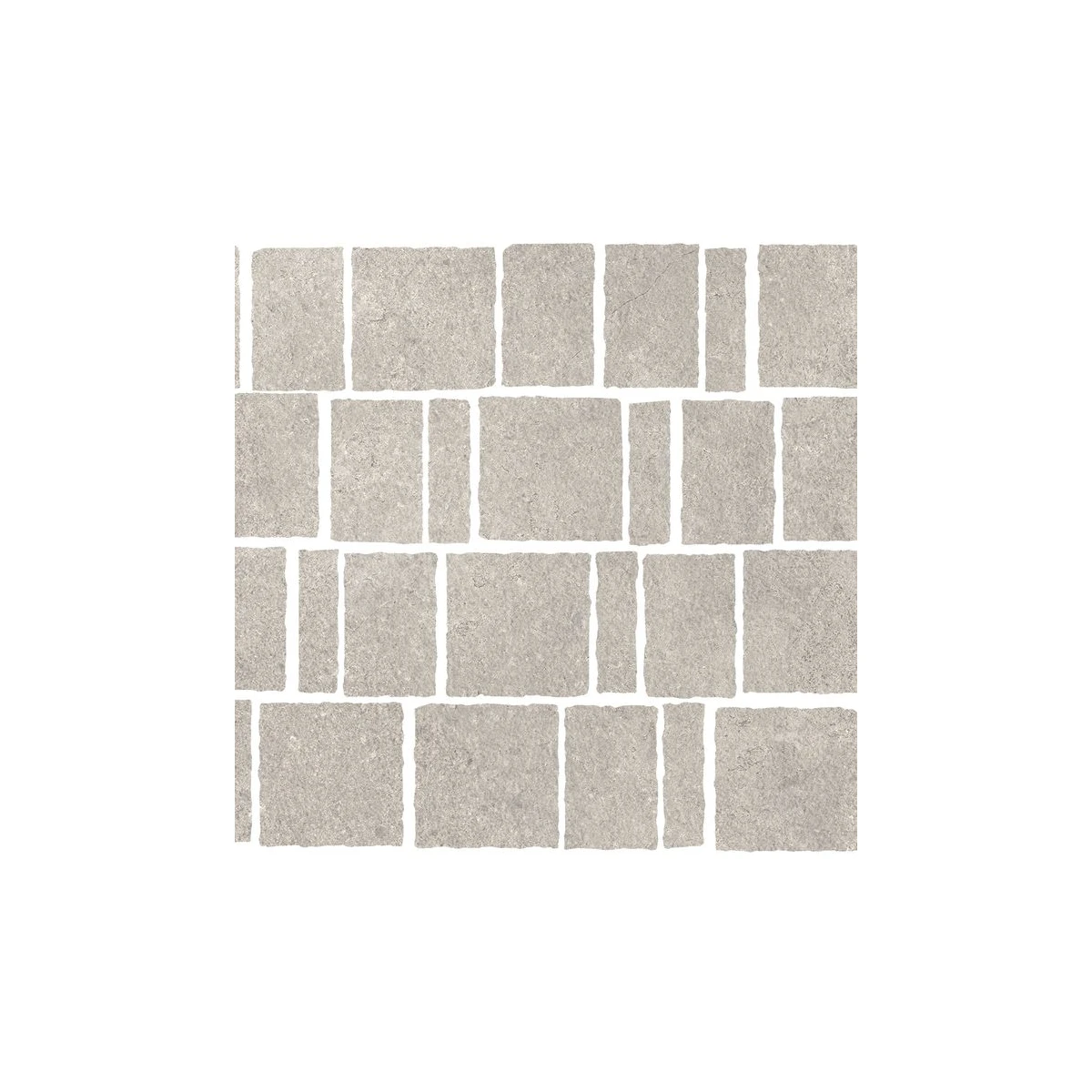 Fontana Feature mosaic Stone Grey