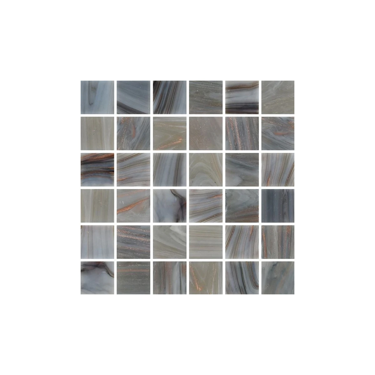Auronzo 20 Pearl Pewter Glass