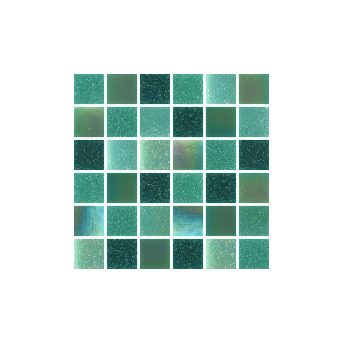 Auronzo 20 Pearl Jade Green Glass