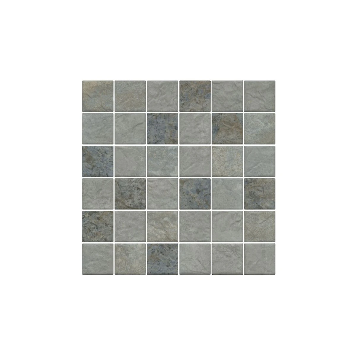 Island Mosaic Fiji Stone Grey