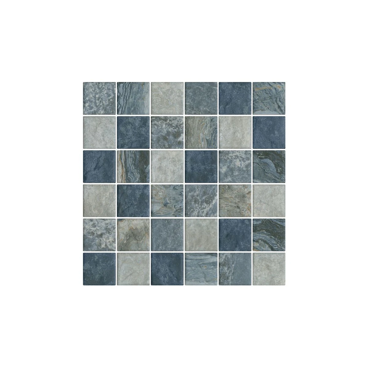 Island Mosaic Vanuatu Wave Blue