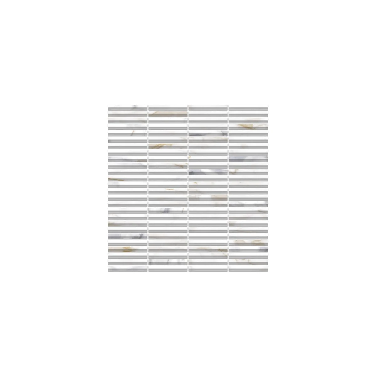 Flight Glass Mosaic gloss recycled glass tile