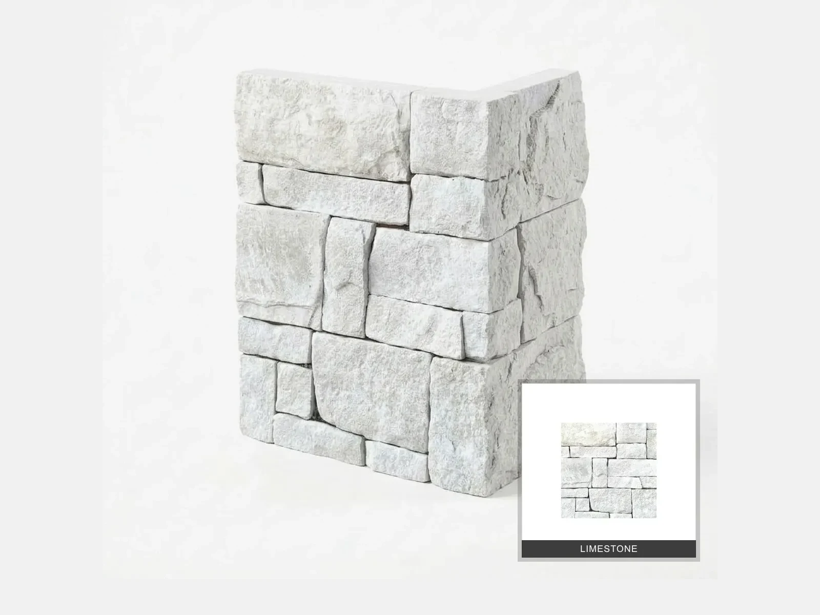 Bastion Corners reconstituted stone veneer