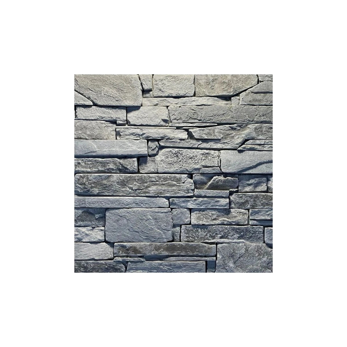 Ridgeline stacked, linear natural stone